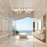 Sky Palace at CASA AHS | 6-Bedroom Ultra-Luxury Penthouse in Dubai 16 4. Master Bathroom 4. Master Bathroom Sky Palace at CASA AHS | 6-Bedroom Ultra-Luxury Penthouse in Dubai