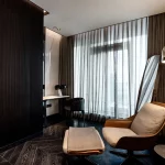 Luxury materials and finishes in DaVinci Tower interiors by Pagani