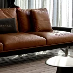 Luxury materials and finishes in DaVinci Tower interiors by Pagani