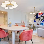 Duplex Penthouse Eixample Barcelona | Prime Address 10 Duplex Penthouse Barcelona Eixample by Prime Address Monaco 10 Spacious lounge area in newly built Barcelona city residence