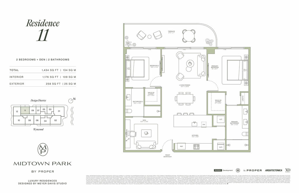Midtown Park Residences Miami | Branded Luxury Condos 60 Floor Plans All Midtown Park by Proper Unbranded 22 scaled 1 Midtown Park Residences Miami - Floor Plan