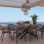 The Estepona Crown Villa | Luxury Villas in Estepona 15 The Estepona Crown Villa by Prime Address Monaco 12 Outdoor lounge and dining area designed for Mediterranean living in Estepona