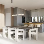 The Estepona Crown Villa | Luxury Villas in Estepona 23 The Estepona Crown Villa by Prime Address Monaco 4 Elegant living room with floor-to-ceiling windows overlooking the Mediterranean