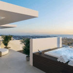 The Estepona Crown Villa | Luxury Villas in Estepona 12 The Estepona Crown Villa by Prime Address Monaco A 2 Rooftop solarium with panoramic Mediterranean views in Estepona luxury villa
