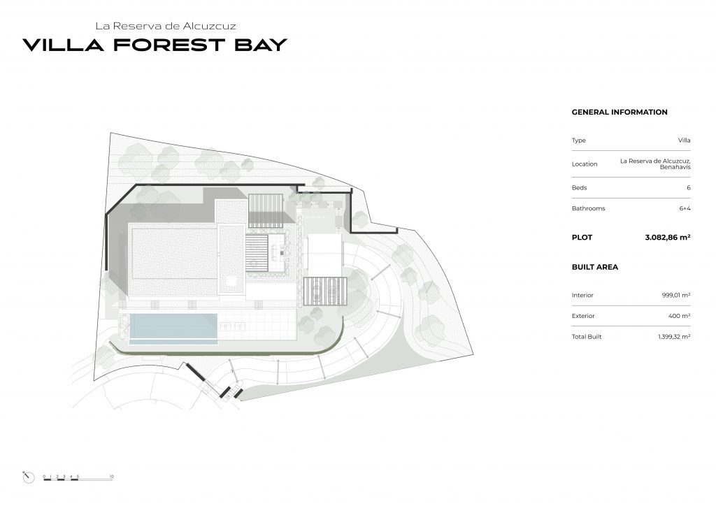 Woodland Marbella Villa | Private Luxury Villas in Benahavís 22 Villa Forest Bay Marbella by Prime Address Monaco 1 page 00002 Villa Forest Bay Marbella exterior with contemporary architecture and panoramic mountain views
