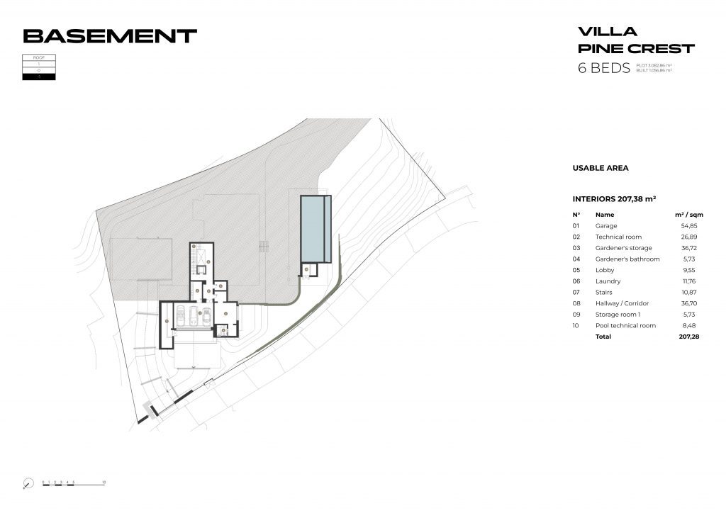 Woodland Marbella Villa | Private Luxury Villas in Benahavís 35 Woodland Villa Pine Crest By Prime Address Monaco 2 Woodland Marbella Villa Pine Crest modern façade surrounded by natural landscape