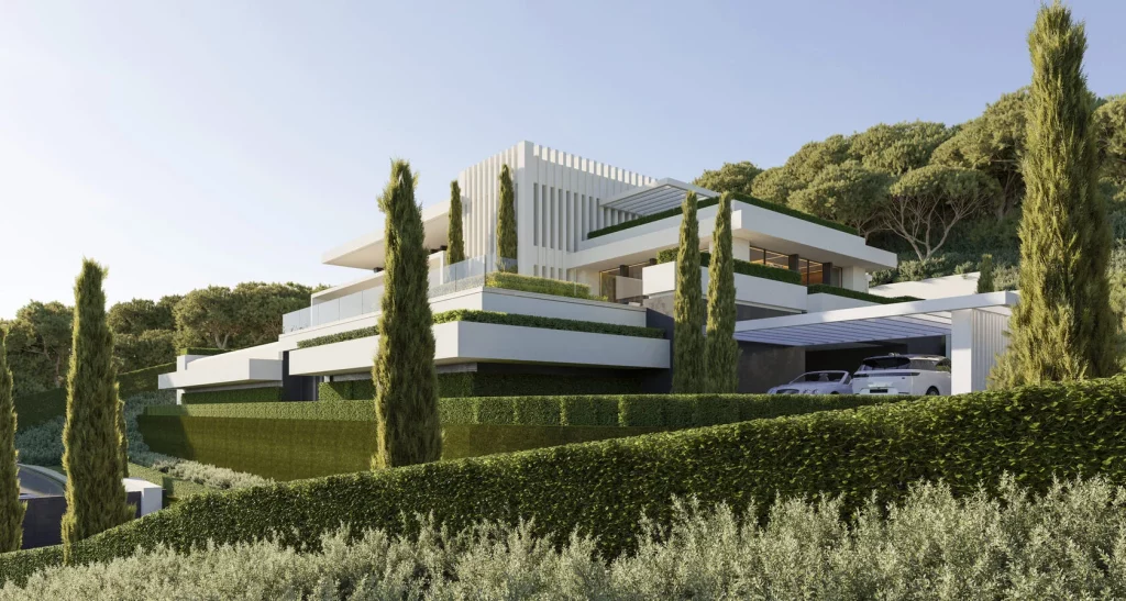 Woodland Marbella Villa | Private Luxury Villas in Benahavís 3 Woodland Villa Stonehaven by Prime Address Monaco 1 Luxury Villa Stonehaven Marbella set within a private wooded plot in Benahavís