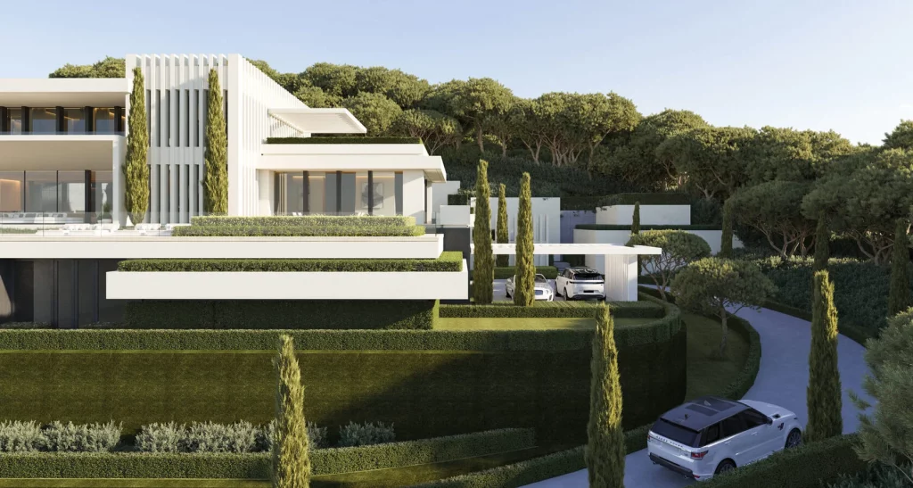 Woodland Marbella Villa | Private Luxury Villas in Benahavís 4 Woodland Villa Stonehaven by Prime Address Monaco 2 Luxury Villa Stonehaven Marbella set within a private wooded plot in Benahavís