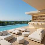 Sky Villa Milan Italy terrace pool