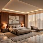 Sky Villa Milan Italy Master bedroom